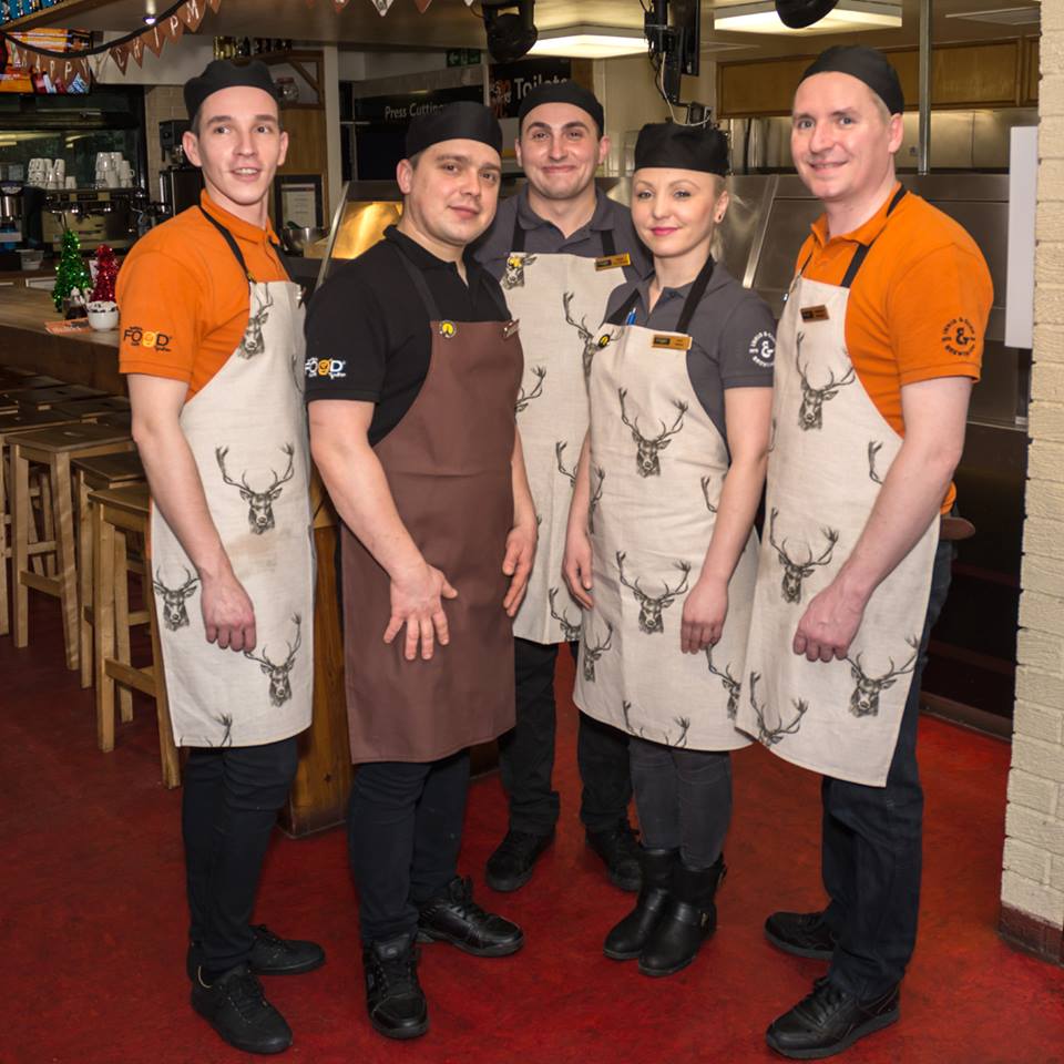New year, new uniform and menu Real Food Cafe