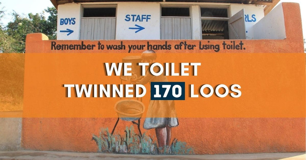 The Real Food Cafe helps build 170 loos for schools and communities in Malawi in partnership with Toilet Twinning