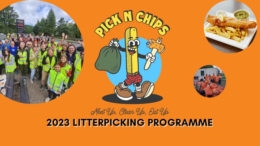 Pick n Chips: Meet Up- Clean Up - Eat Up - 2023 Litterpicking Events Announced