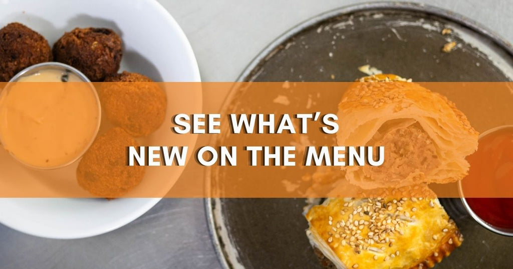 The Real Food Cafe adds new items on the menu including homemade sausage rolls, fish fingers sandwich, Mac n cheese, haggis bon bons,  spicy burger and cinnamon rolls,