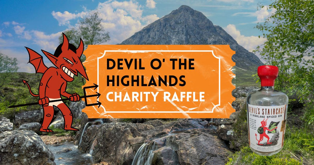 The Cafe Runs Devil of the Highlands Charity Raffle for Toilet Twinning