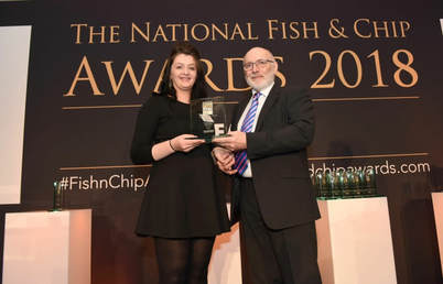 Café worker scales to top plaice