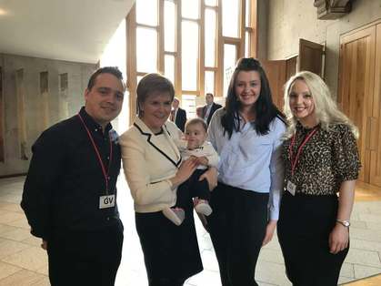 Nicola Sturgeon congratulates young hospitality stars